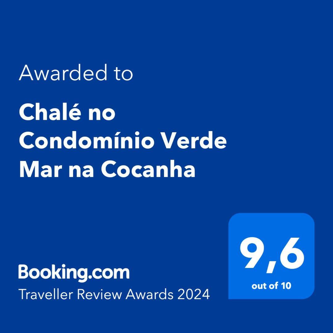Chale No Condominio Verde Mar Na Praia Da Cocanha Caraguatatuba Esterno foto